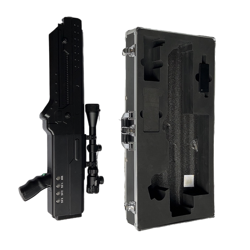  台州手持便携式枪型低空防御反制四通道A型